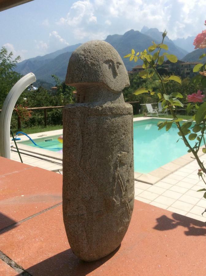 Le Apuane Pension Mezzana  Buitenkant foto